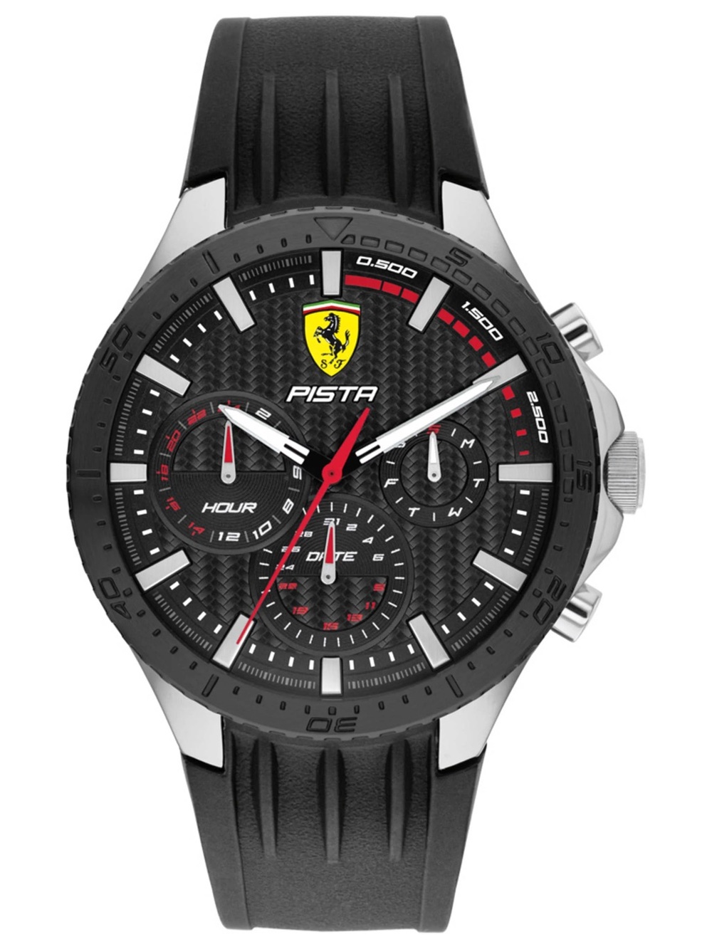 Scuderia Ferrari Pista Dual Track men's quartz watch
